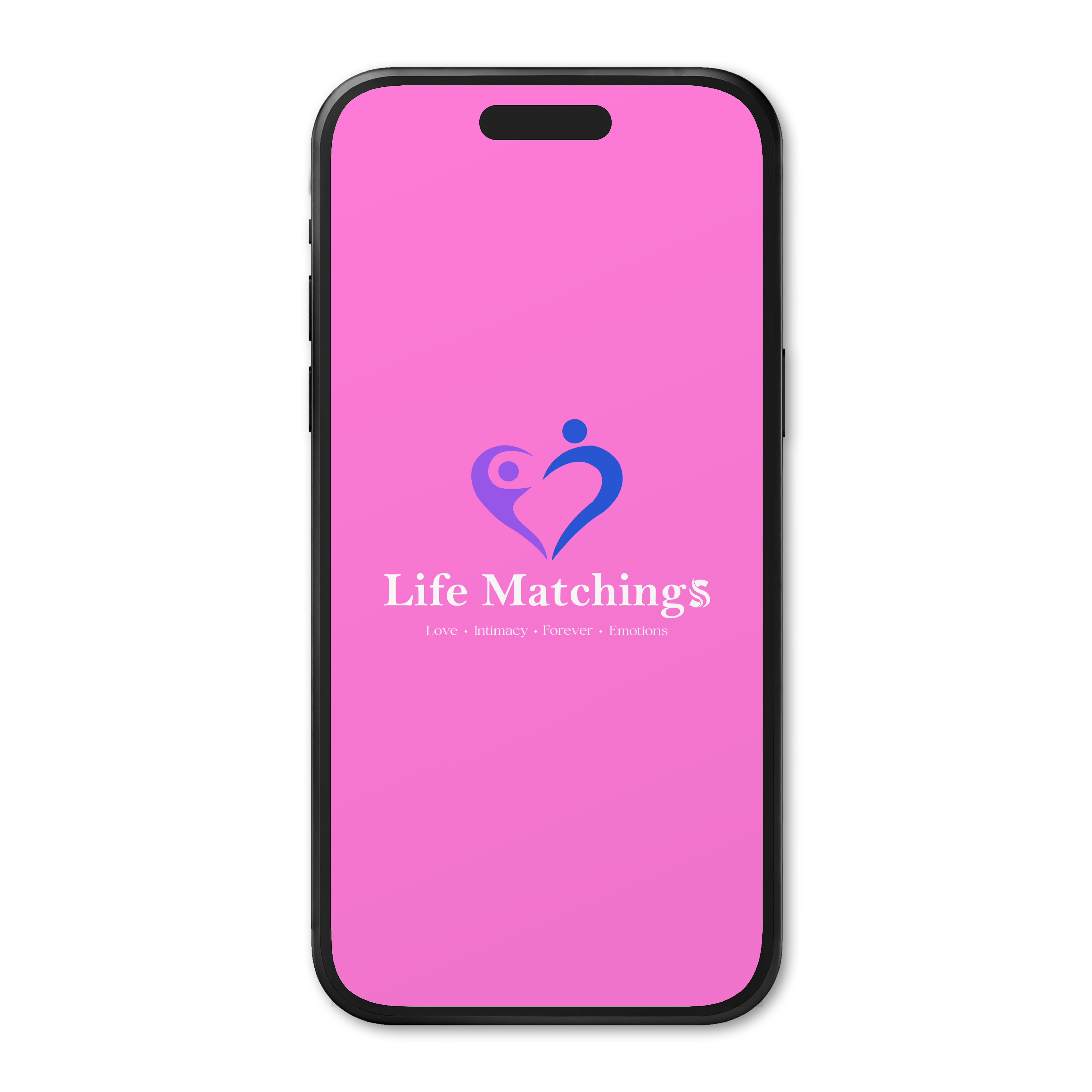 Life Matchings App Mockup
